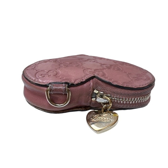 GUCCI Guccissima Heart Shaped Coin Pouch - Picture 3 of 10
